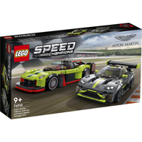 Køb LEGO Speed Champions Aston Martin Valkyrie AMR Pro and Aston Martin Vantage GT3 billigt på Legen.dk!