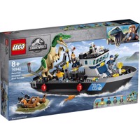 Køb LEGO Jurassic World Baryonyx Dinosaur Boat Escape billigt på Legen.dk!