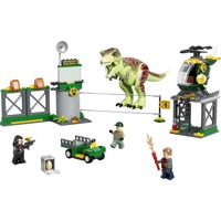 Køb LEGO Jurassic World T. rex på dinosaurflugt billigt på Legen.dk!