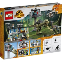 Køb LEGO Jurassic World Giganotosaurus & Therizinosaurus Attack billigt på Legen.dk!