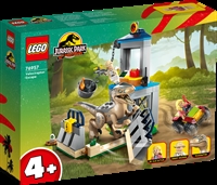 Køb LEGO Jurassic World Velociraptor-flugt billigt på Legen.dk!