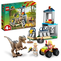 Køb LEGO Jurassic World Velociraptor-flugt billigt på Legen.dk!