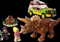 Køb LEGO Jurassic World Triceratops-forskning billigt på Legen.dk!