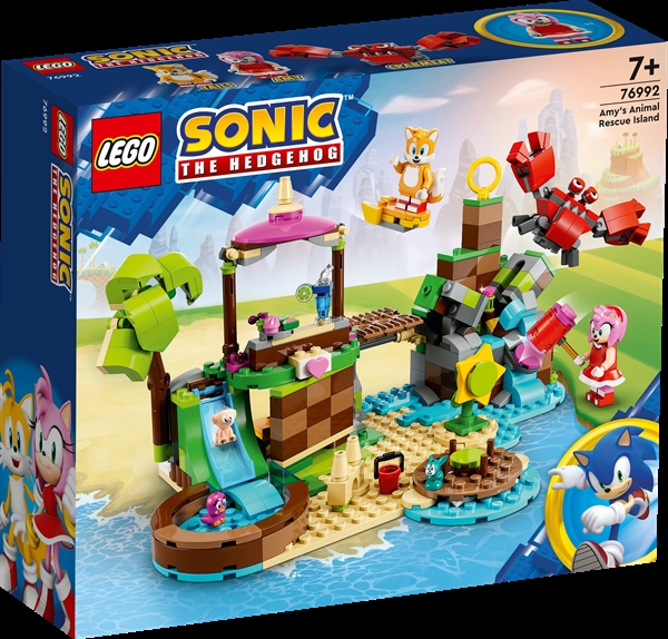 Køb LEGO Sonic Amys dyrereservat-ø billigt på Legen.dk!