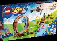 Køb LEGO Sonic Sonics Green Hill Zone loop-udfordring billigt på Legen.dk!