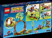 Køb LEGO Sonic Sonics Green Hill Zone loop-udfordring billigt på Legen.dk!