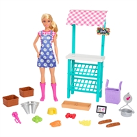 Køb Barbie Farmers Market Playset billigt på Legen.dk!