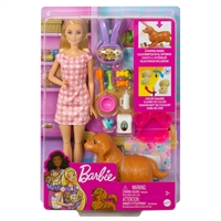 Køb Barbie Newborn Pups billigt på Legen.dk!