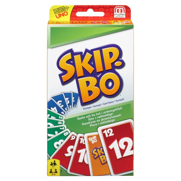 Køb Fun & Games SKIP-BO Card Game (Scandinavian) billigt på Legen.dk!