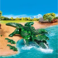 Køb PLAYMOBIL Family Fun Alligator med babyer billigt på Legen.dk!