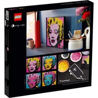 Køb LEGO Art Andy Warhol\'s Marylin Monroe billigt på Legen.dk!
