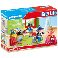 Køb PLAYMOBIL City Life Børn med udklædningskiste billigt på Legen.dk!