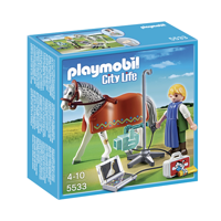 Køb: Playmobil City Life Dyrlæge med røngtenapparat på Legen.dk!