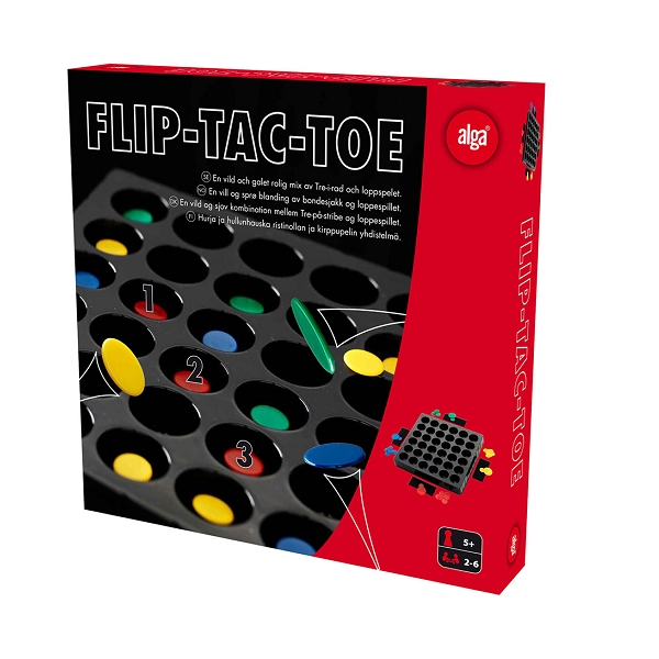 Køb Fun & Games -  Flip tac toe på Legen.dk!
