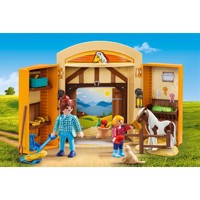 Køb PLAYMOBIL Country  Heste Legebox på Legen.dk!