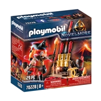 Køb PLAYMOBIL Knights Ildmester med kanon billigt på Legen.dk!