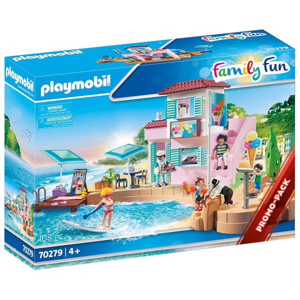 Køb PLAYMOBIL Family Fun Iskiosk ved havnen billigt på Legen.dk!
