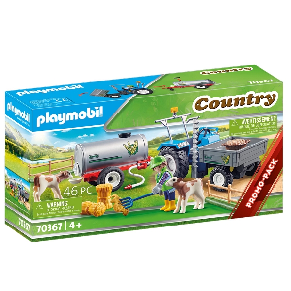 Køb PLAYMOBIL Country Lasttraktor med vandtank billigt på Legen.dk!