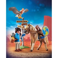 Køb PLAYMOBIL The Movie Marla med hest billigt på Legen.dk!