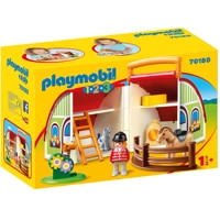 Køb PLAYMOBIL 1.2.3 Min mobile gård billigt på Legen.dk!