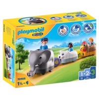 Køb PLAYMOBIL 1.2.3 Mit trækdyrstog billigt på Legen.dk!