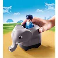 Køb PLAYMOBIL 1.2.3 Mit trækdyrstog billigt på Legen.dk!