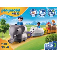 Køb PLAYMOBIL 1.2.3 Mit trækdyrstog billigt på Legen.dk!