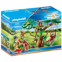 Køb PLAYMOBIL Family Fun Orangutanger i træet billigt på Legen.dk!