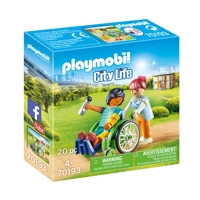 Køb PLAYMOBIL City Life Patient i kørestol billigt på Legen.dk!