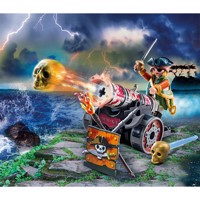 Køb PLAYMOBIL Pirates Pirat med kanon billigt på Legen.dk!