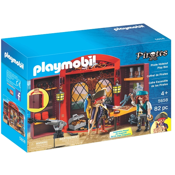 Køb PLAYMOBIL Pirates Pirates Legebox på Legen.dk!