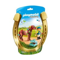 Køb Playmobil Country Ponyen "Sommerfugl" til at pynte på Legen.dk!