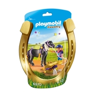 Køb Playmobil Country Ponyen "Stjerne" til at pynte på Legen.dk!