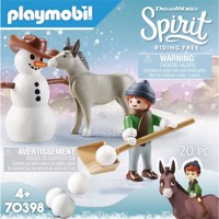 Køb PLAYMOBIL Spirit Snesjov med Snips & Hr. Gulerod billigt på Legen.dk!