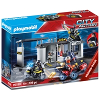 Køb PLAYMOBIL City Action Stor bærbar specialstyrkecentral billigt på Legen.dk!