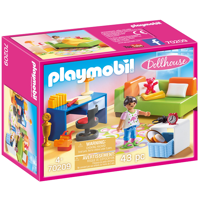 Køb PLAYMOBIL Dollhouse Teenageværelse billigt på Legen.dk!