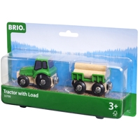 Køb BRIO Traktor m/vogn og tømmer på Legen.dk!